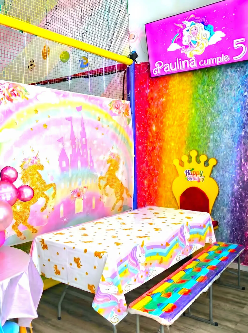 Unicornio Rainbow
